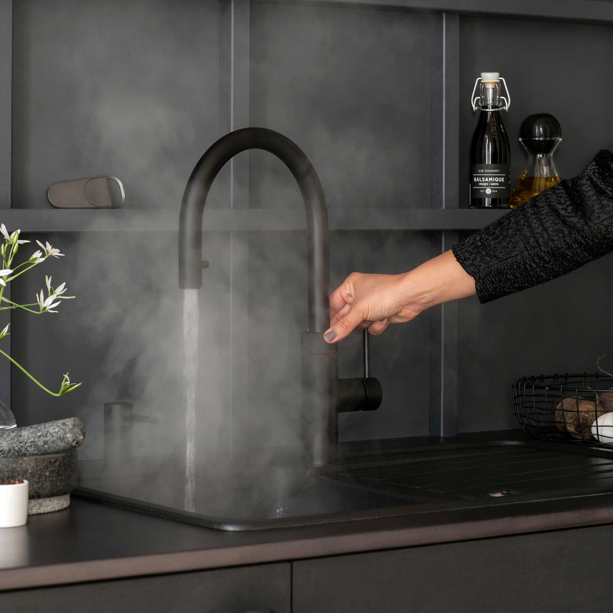 Quooker hot outlet tap